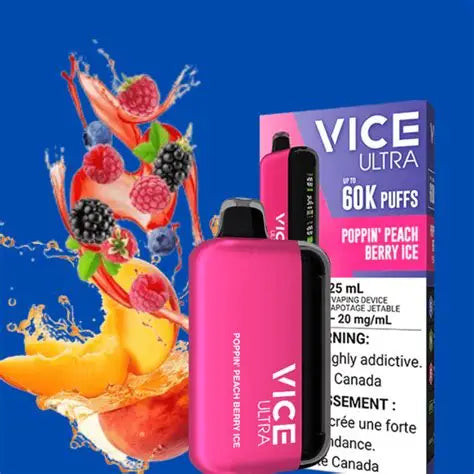 ALL FLAVOURS - VICE Ultra 60K Puff Disposable Device