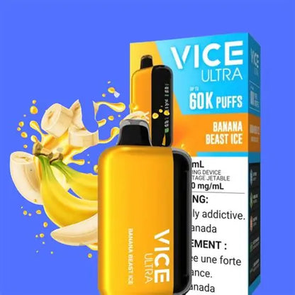 ALL FLAVOURS - VICE Ultra 60K Puff Disposable Device
